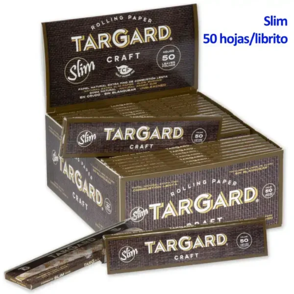 Librillo de papel de liar Slim TarGard Craft, 50 hojas
